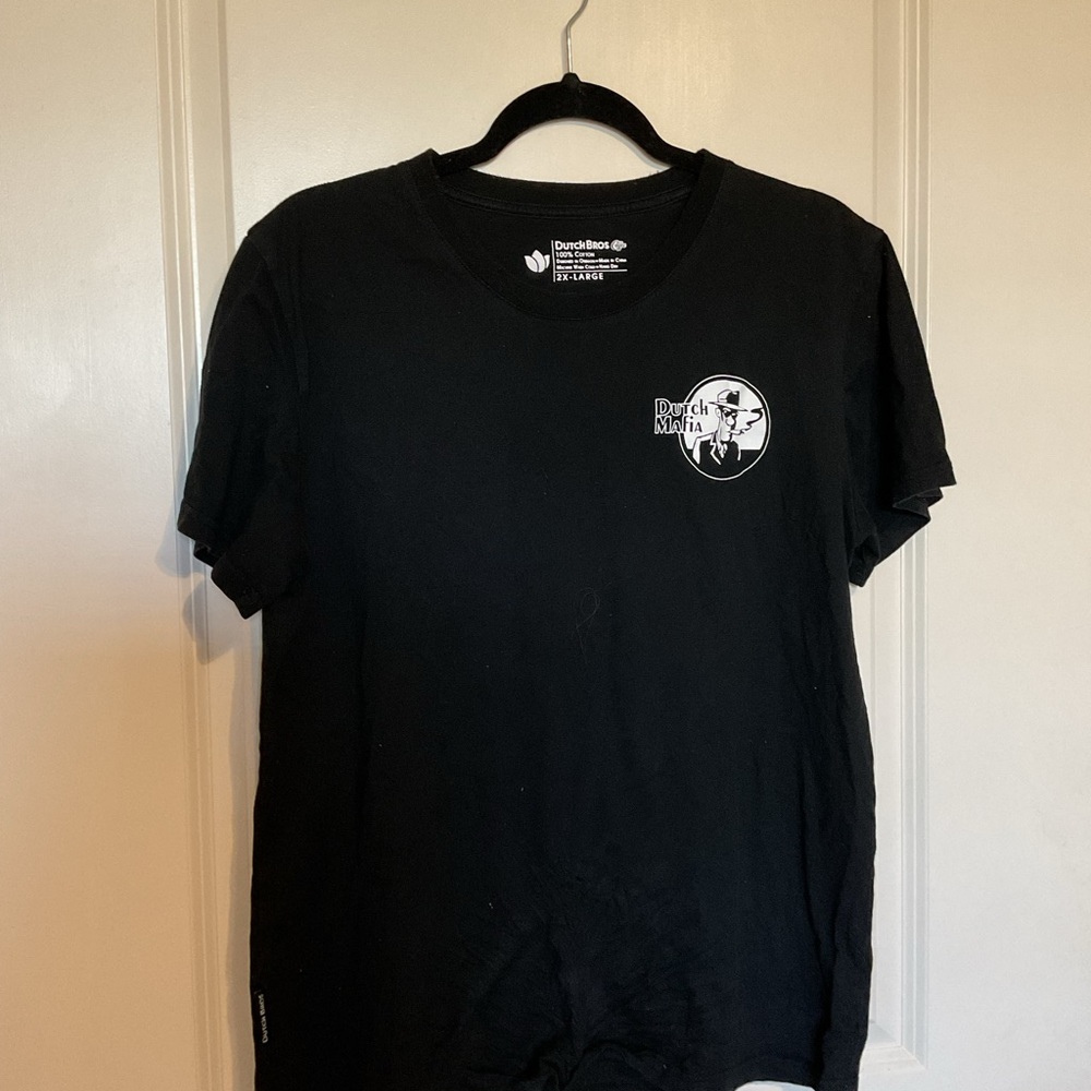 Dutch Bros Black Short Sleeve Logo Tee
